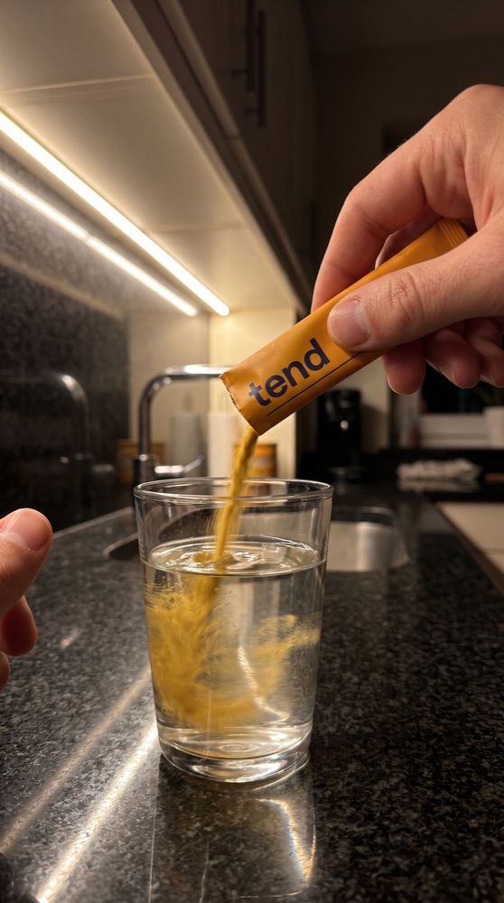 Ein Tend Wach Stick wird aufgerissen — Ich-Perspektive