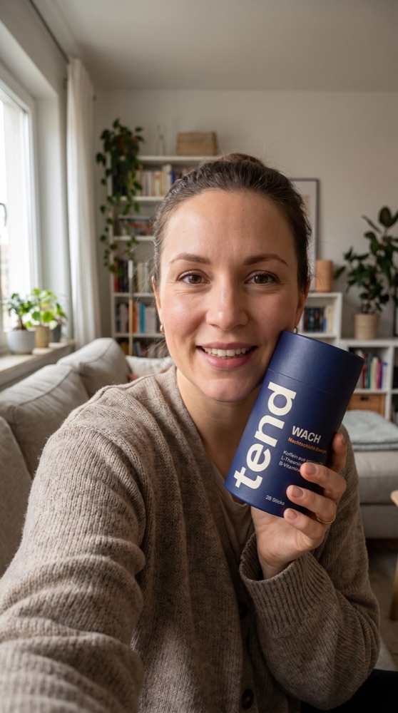 Stick und Dose in der Hand, kurz vor der Schicht